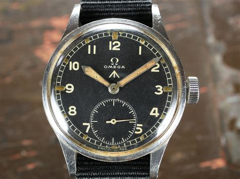 omega www military watch for sale